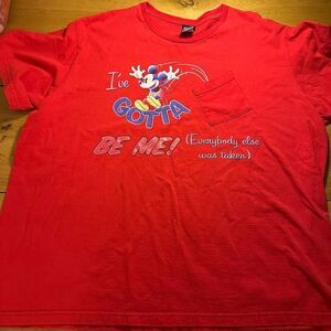 Vintage Disney unlimited Mickey I gotta be me t shirt 22w/24w